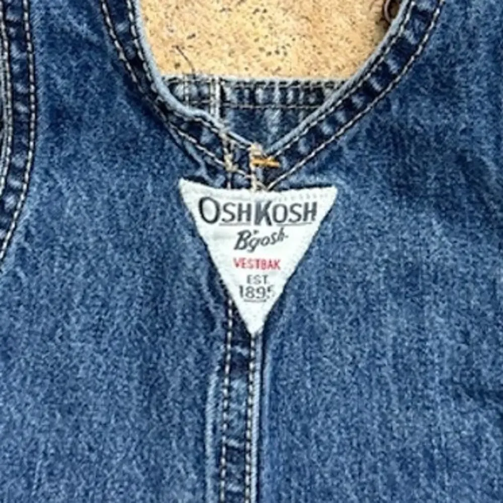 OshKosh B'gosh Denim Blue Baby Overalls One-Piece